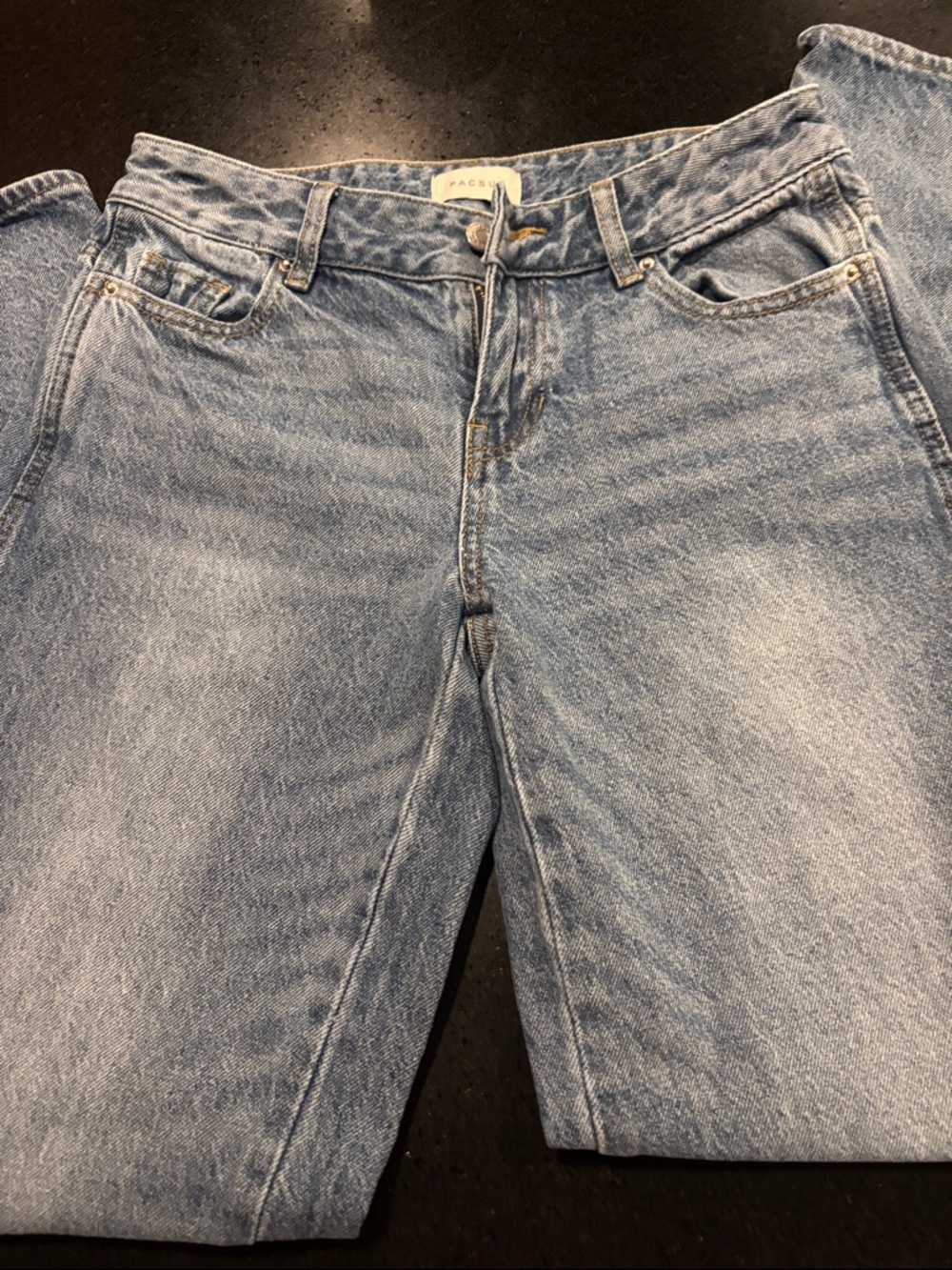 Pacsun  Light Blue High-Waisted Denim Jeans - Picture 5 of 9